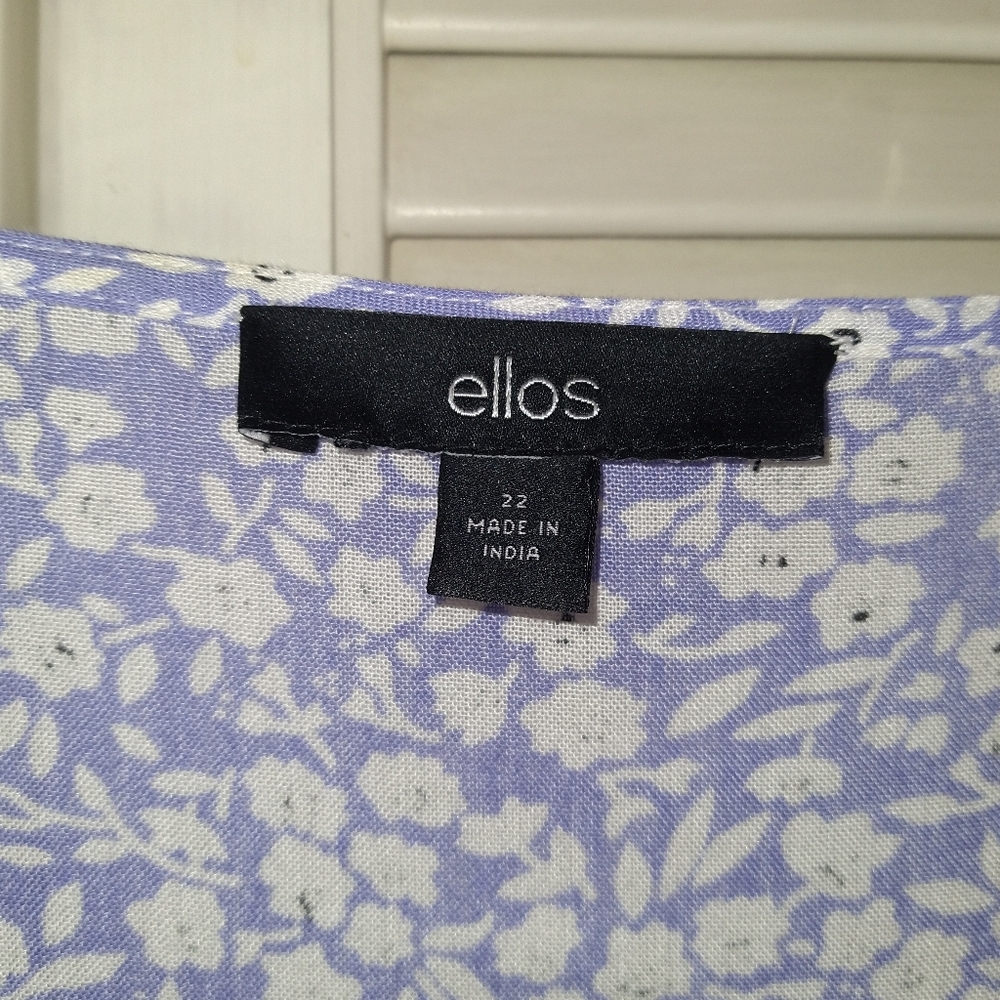Ellos Blue Midi Dress Elegant and Versatile, size 22 - Picture 3 of 6